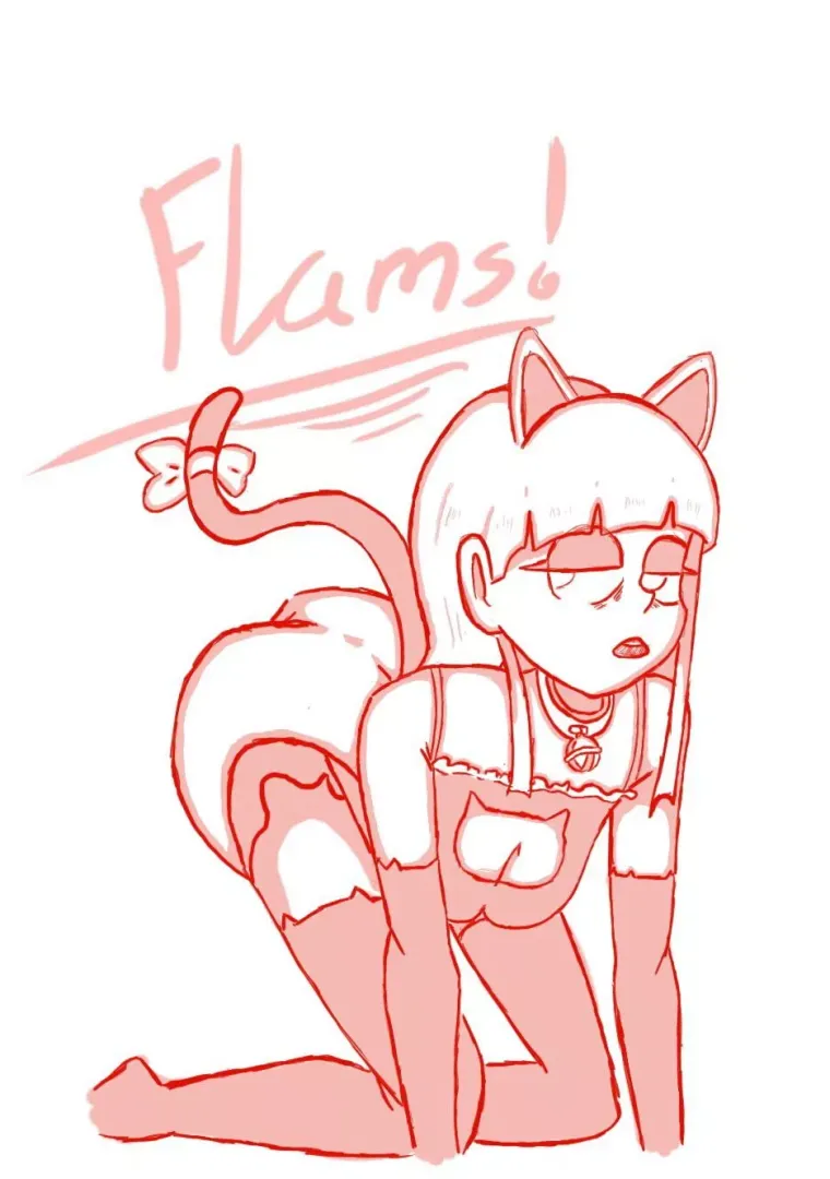 This is an example of my art less lewd than the others. Relates to my previous post kind of definitely not just trying to expand my following