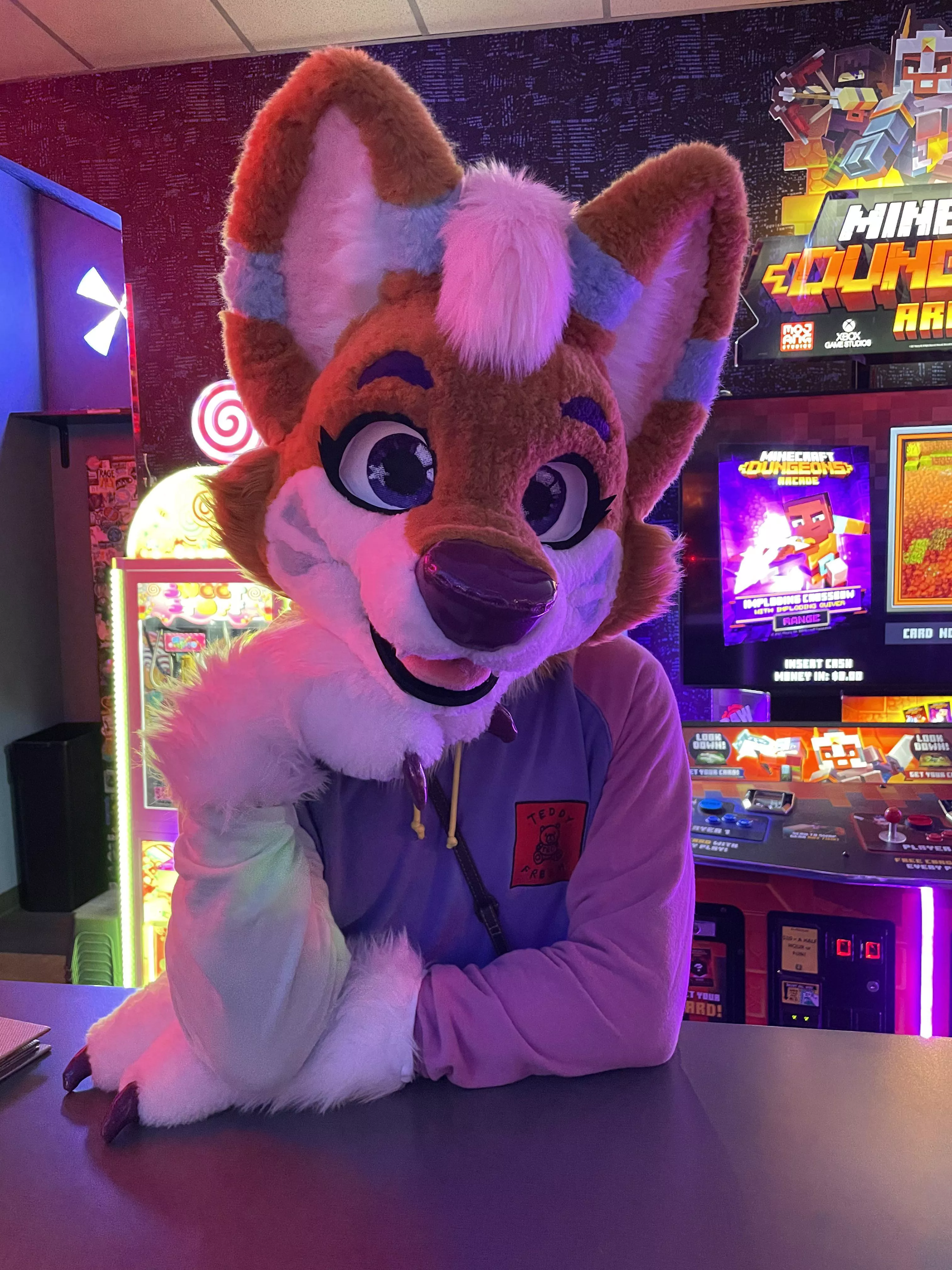 “Wanna watch me blow $20 on the claw machine~?”