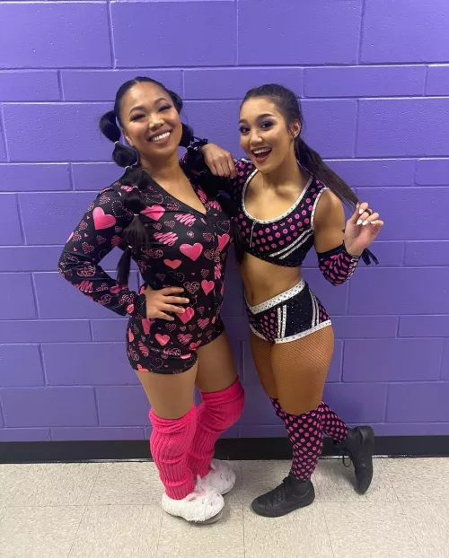 Wendy Choo and Roxanne Perez