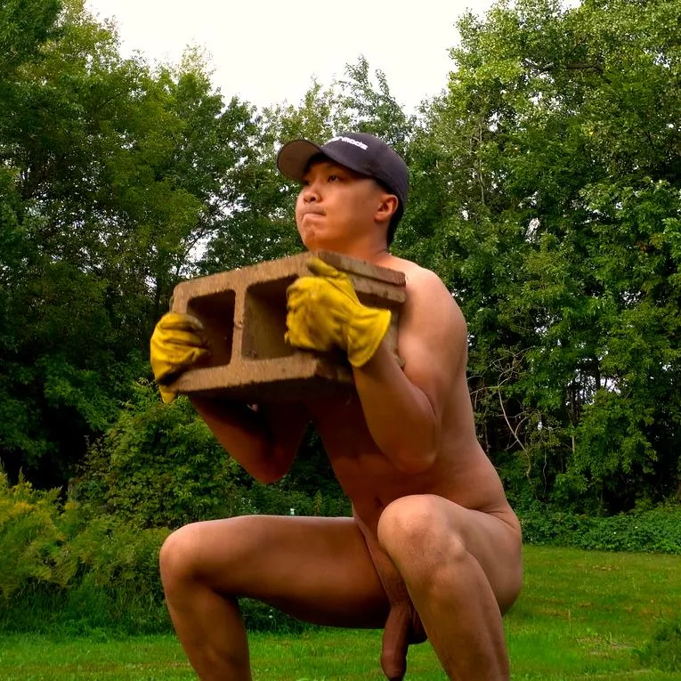 working out in nature 😋