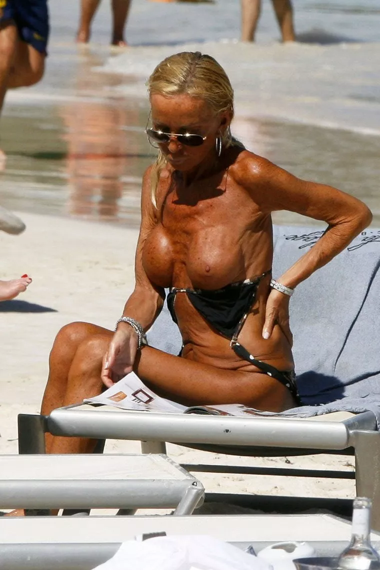 Donatella Versace - Retired Model Donatella Versace - Retired Model