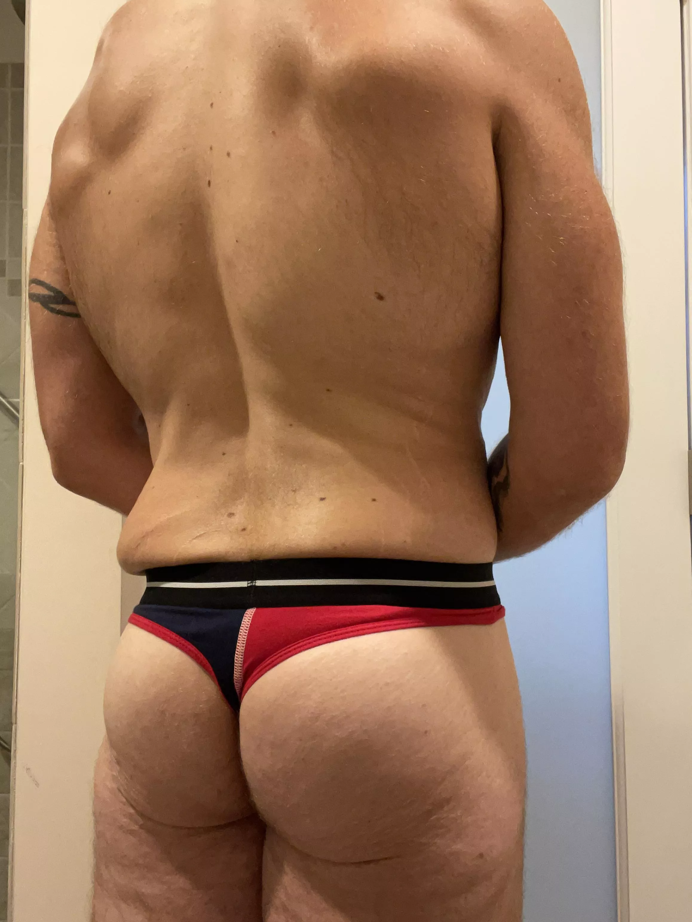 I think the deadlifts are working.