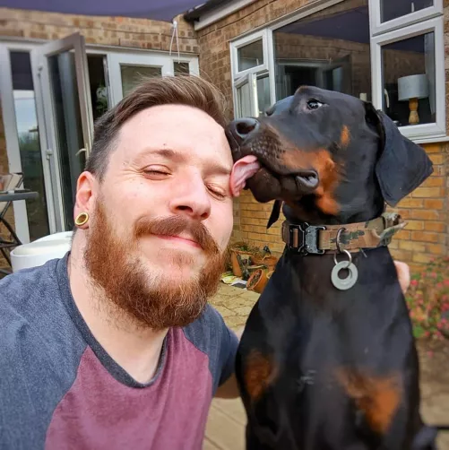 Me and my dog having a chill time on my week off!