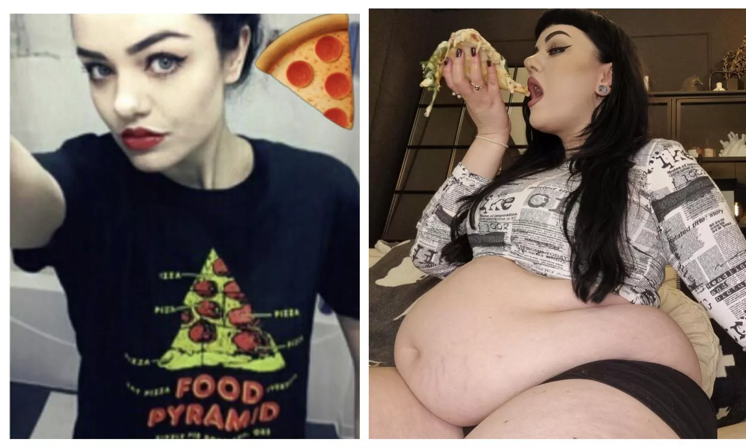 Might have taken my t shirt a little too seriously 🍕 😳