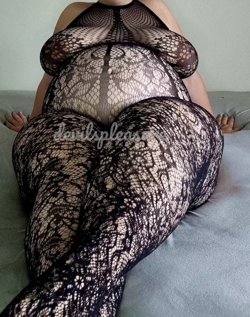 BBW + Lingerie + Pregnancy - There is no better combo