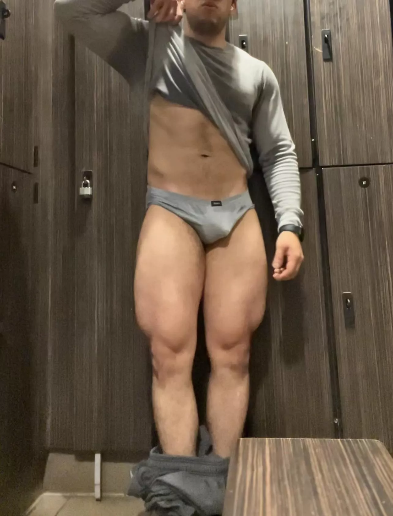 Love the stares I get in the locker room Love the stares I get in the locker room