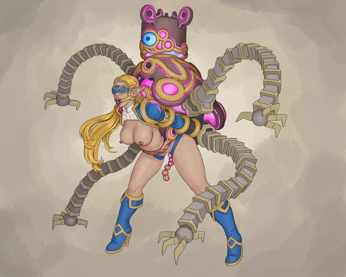 Princess Zelda x Guardian (Marbus1000) [Legend of Zelda]