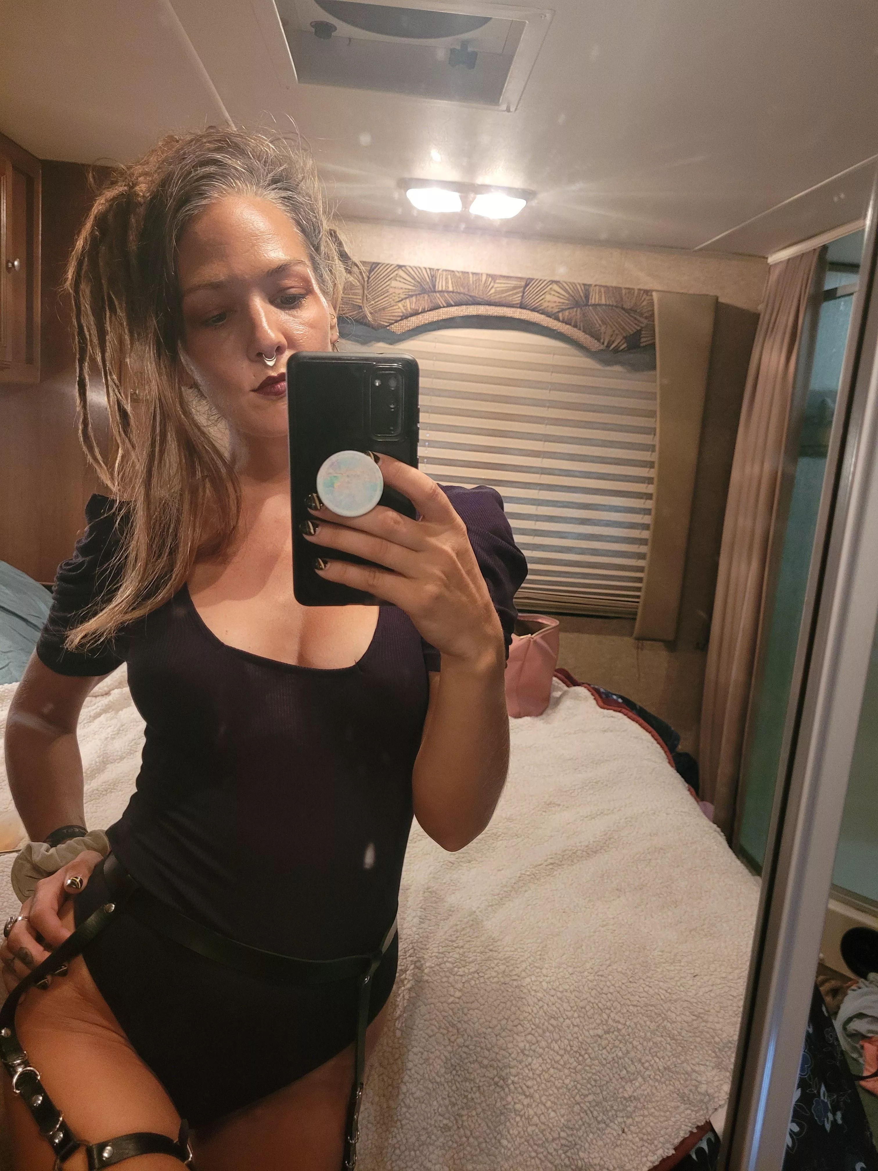 The going out but still haven’t put pants on look :)