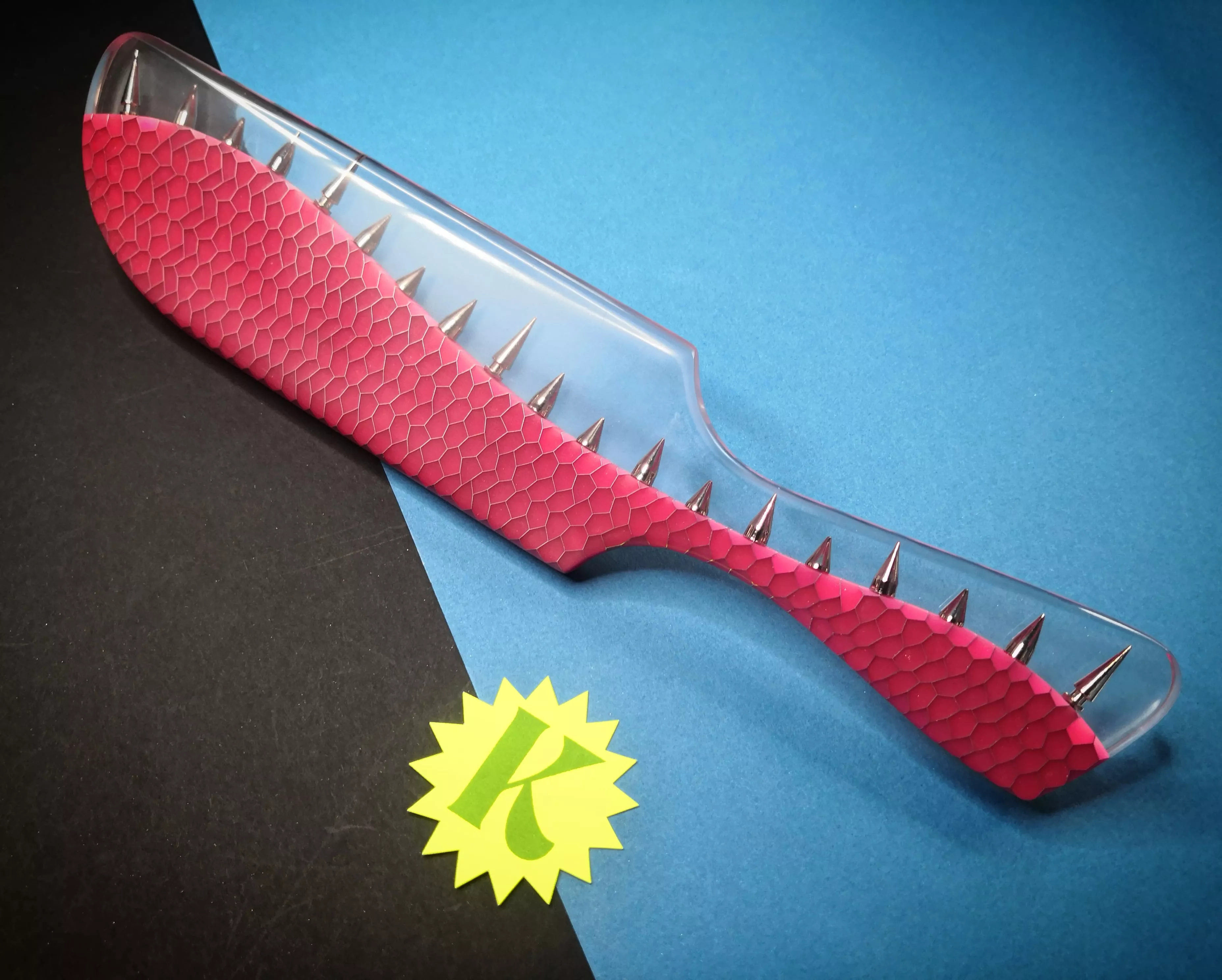 The Pink Punk Paddle I made!