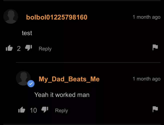 What is he testing lmfao