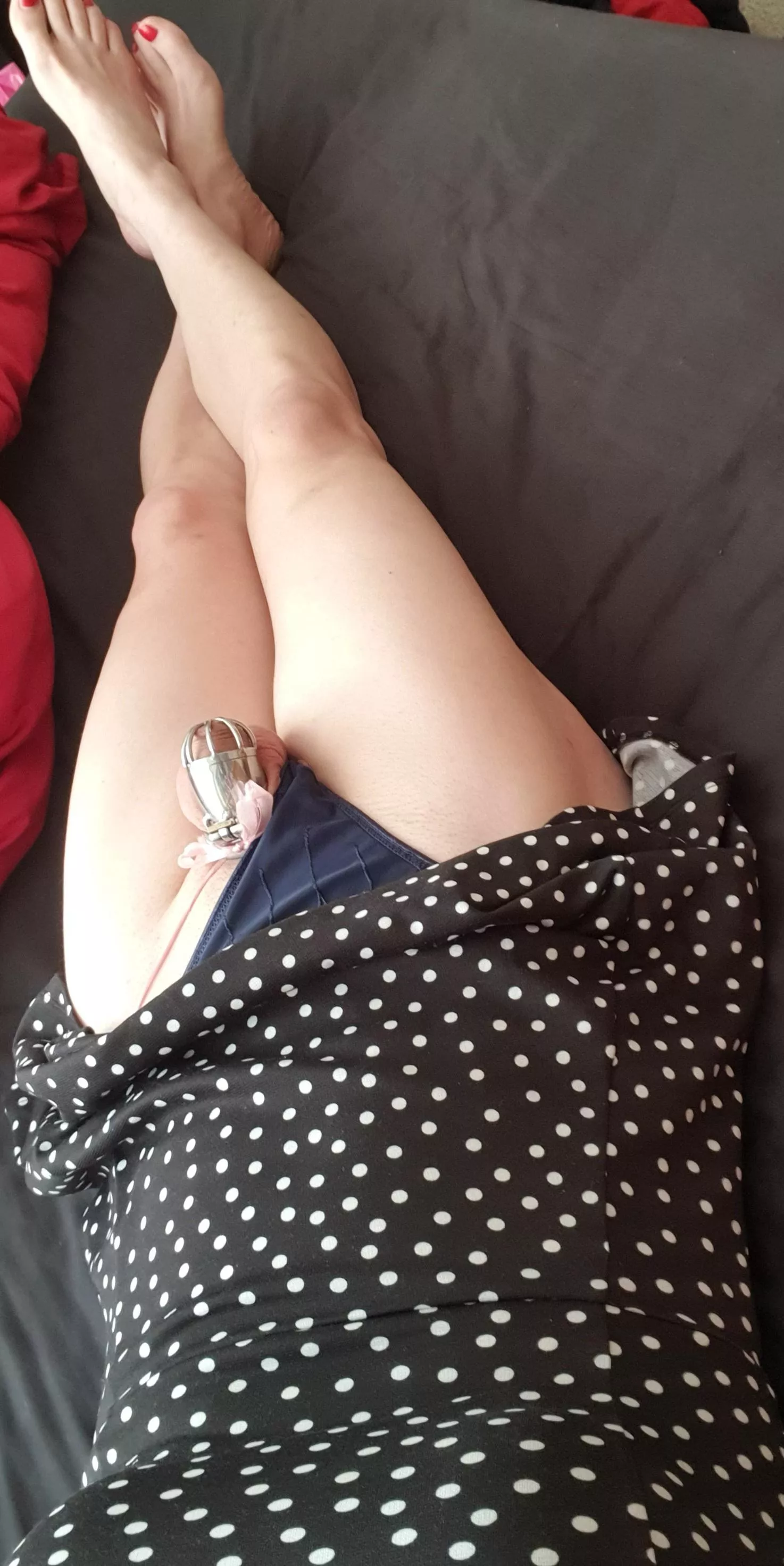 With all this talk about locktober being round the corner it wasn't going to take much for me to be back in my cage 😊