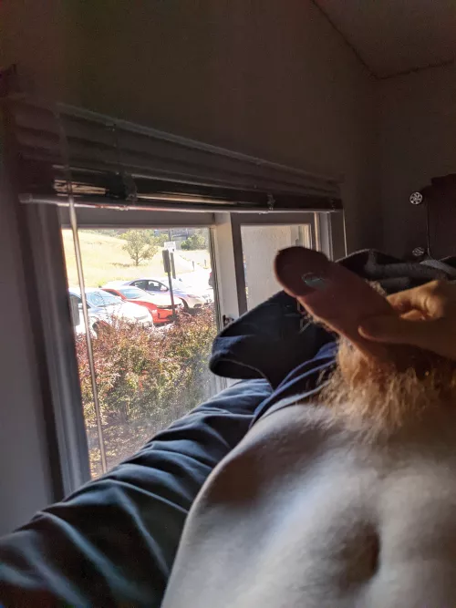 I have a bad habit of jerking off with the window open (19)