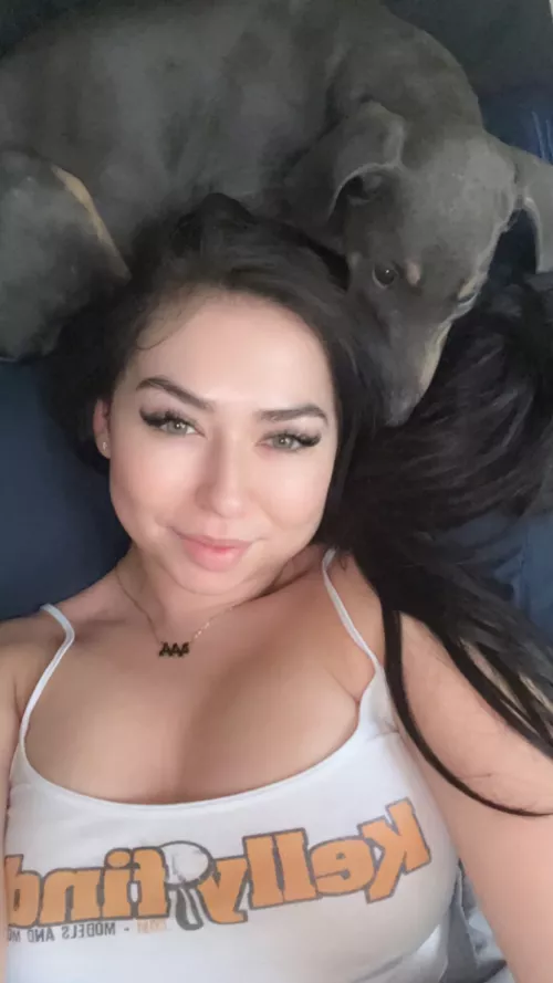 Instagram Dog Selfie