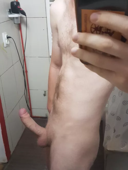 Mine doesn't cover my whole head at full mast