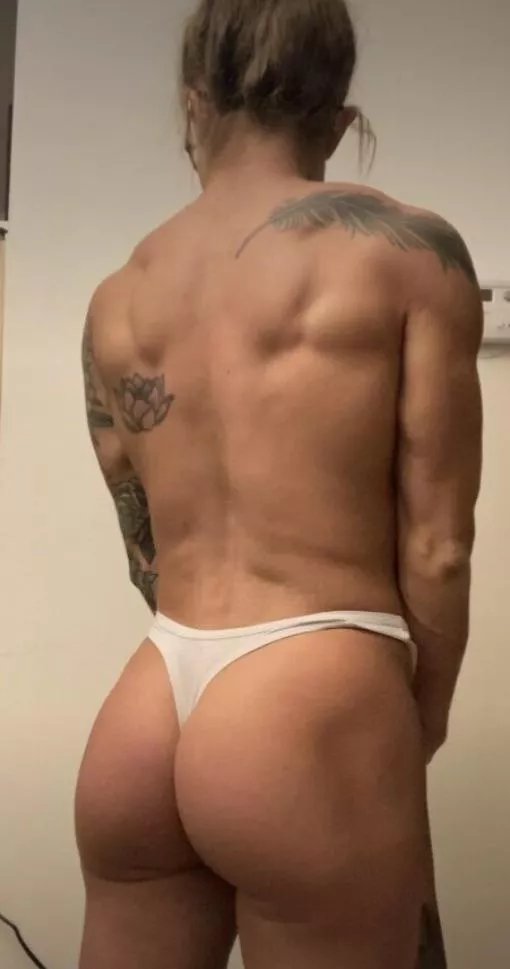 Muscular but feminine