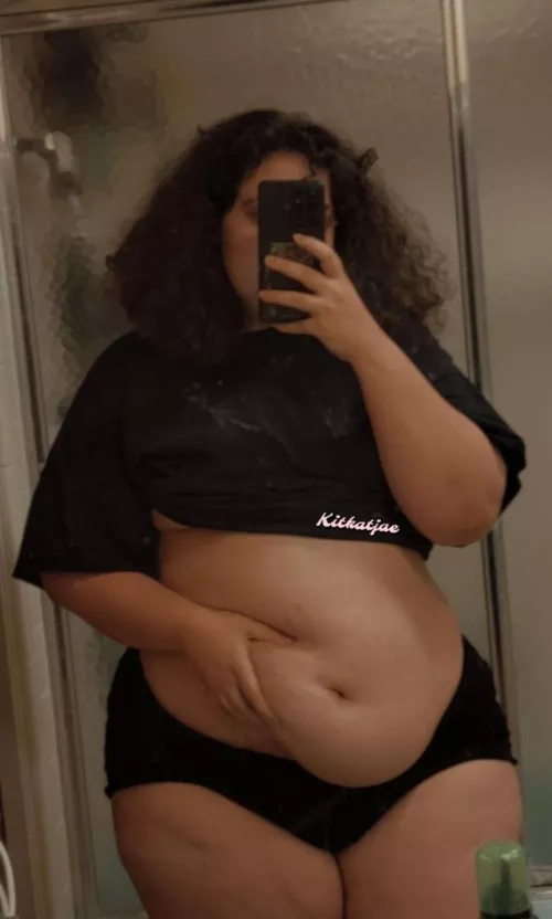 Not as full tonight but I drank alot of water today!!