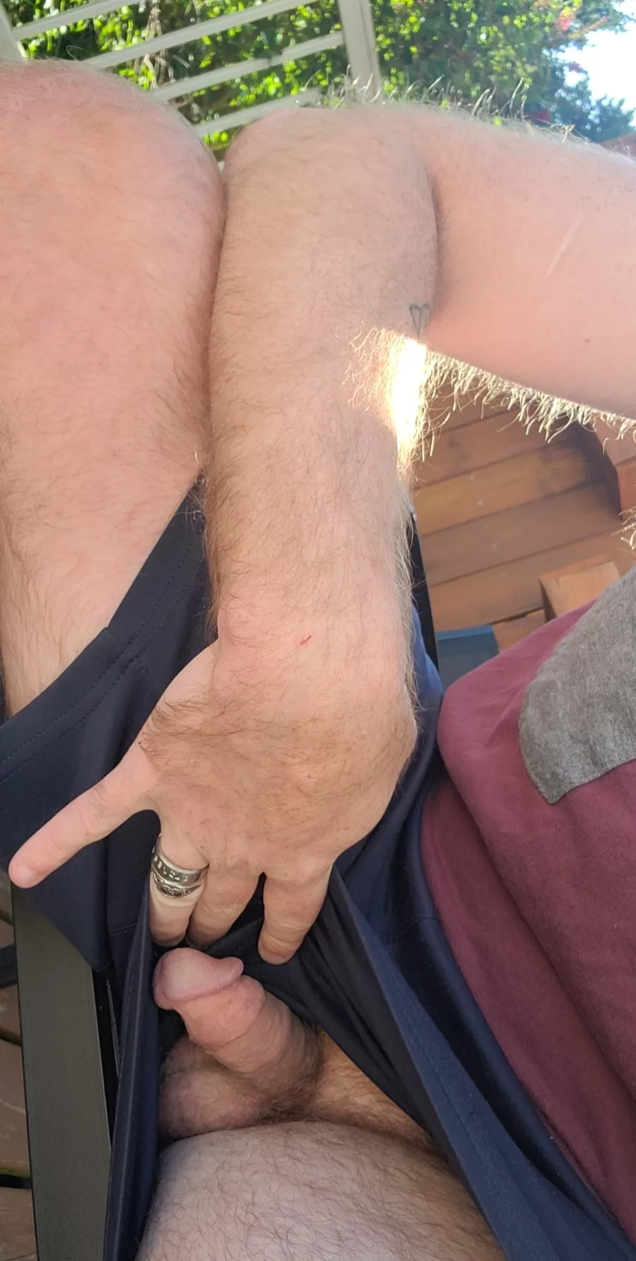 Sun's out, cocks out 😏