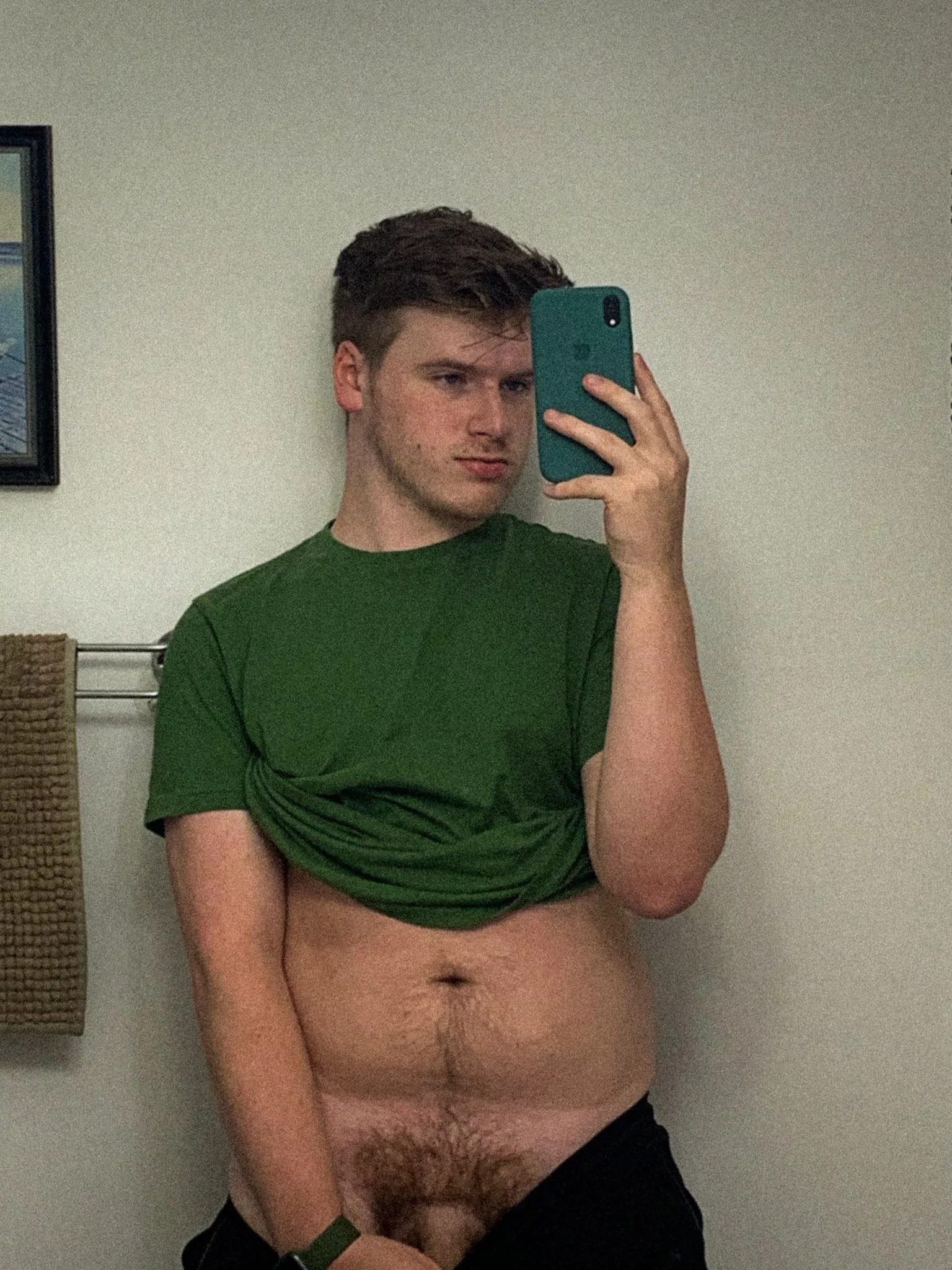 Didn’t realize my phone case matched my shirt, was too busy looking at something else 😏