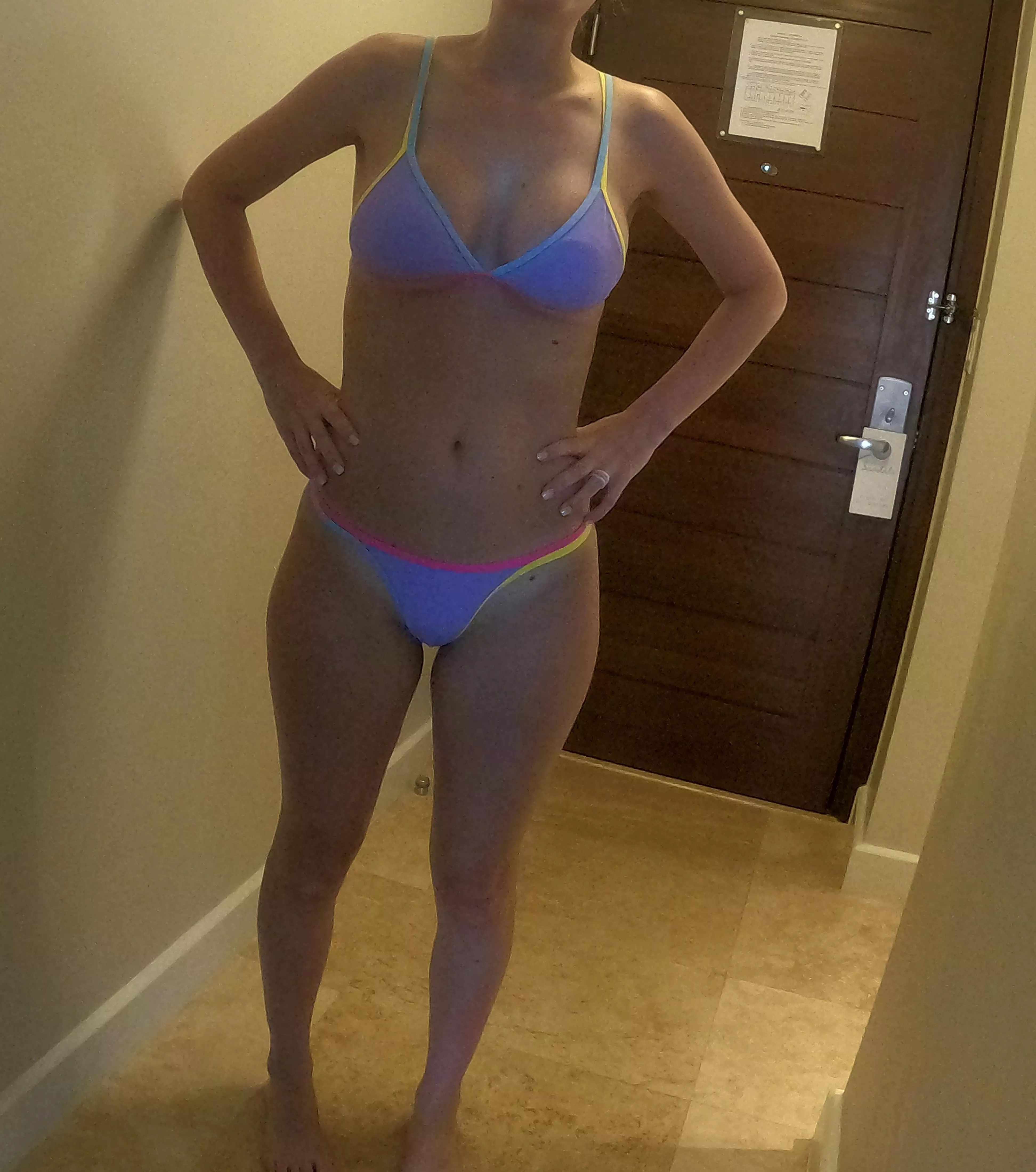 Do you like? I have lots of sexy bikinis ☺️