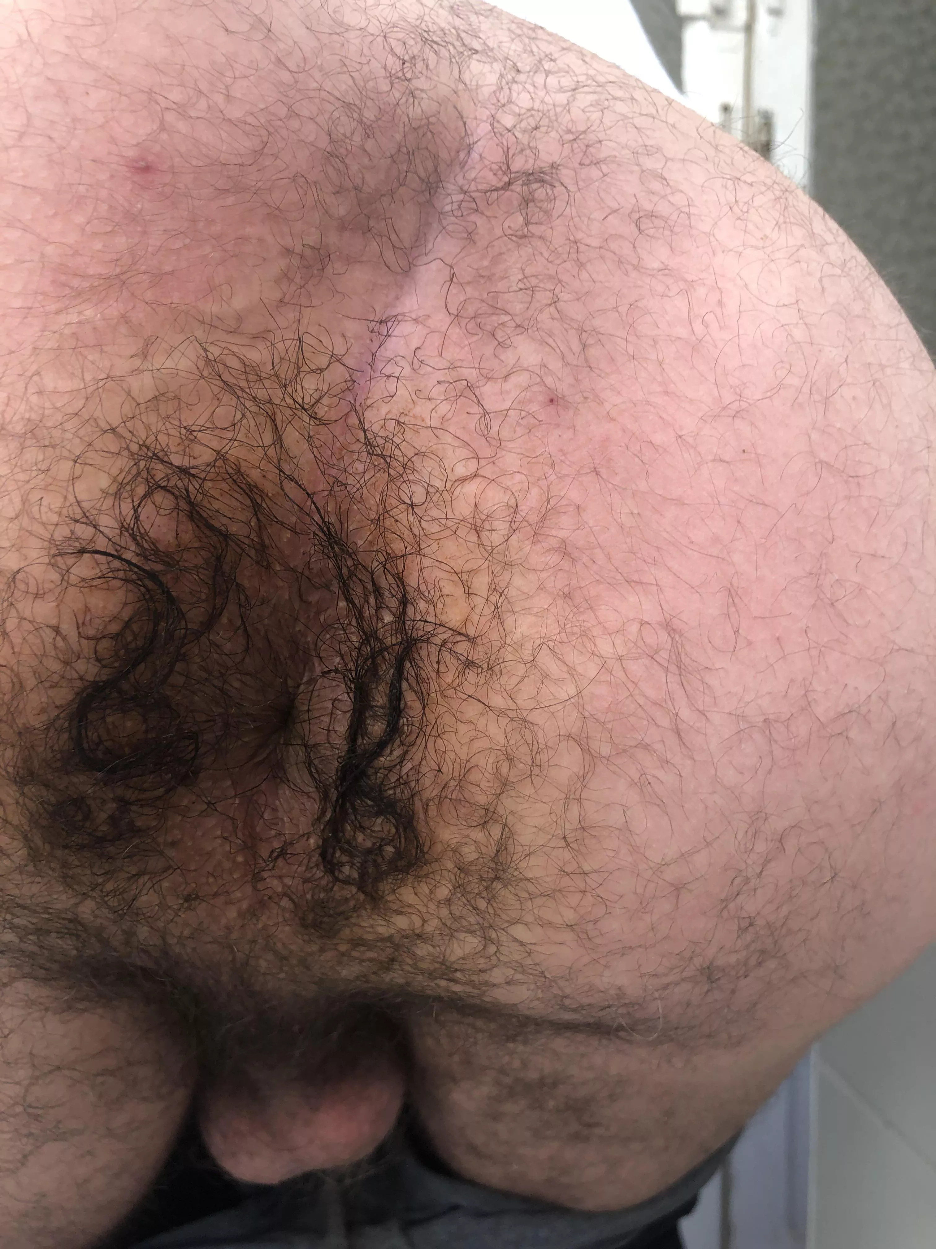 Here’s my hairy hole for you