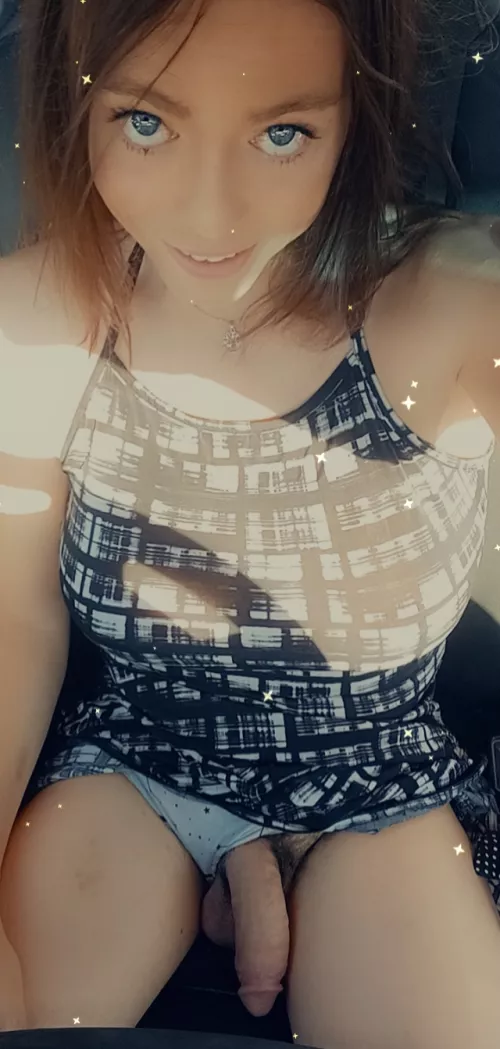 just an average girl with an average cock :)