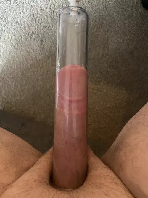 Pumping for length. Any tips? Currently doing two sets of 15 mins at -5inHg in a 1.75” tube. Also have a 2” tube but I read the compression of the smaller tube not allowing the girth expansion helps focus on length gains? Any advice welcome. Thanks a