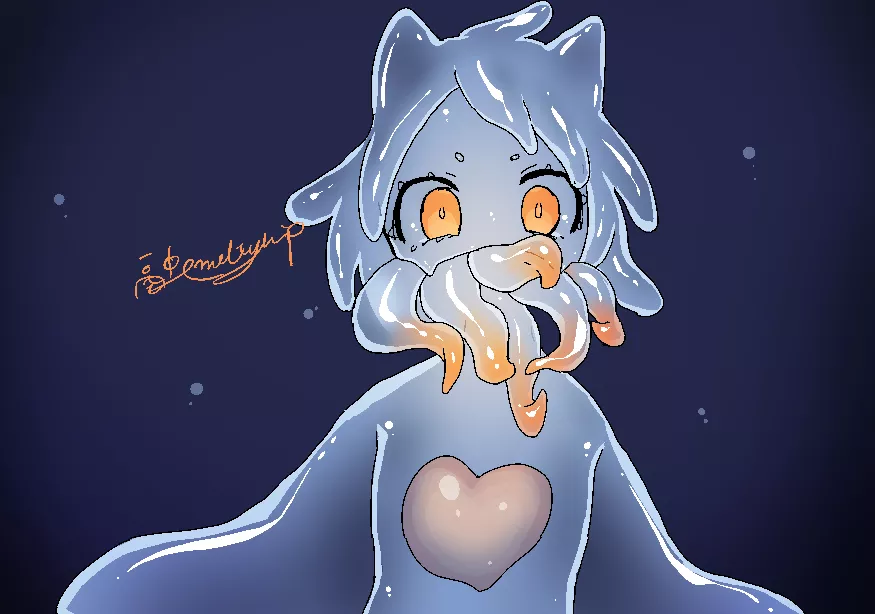 Slime mouth tentacles