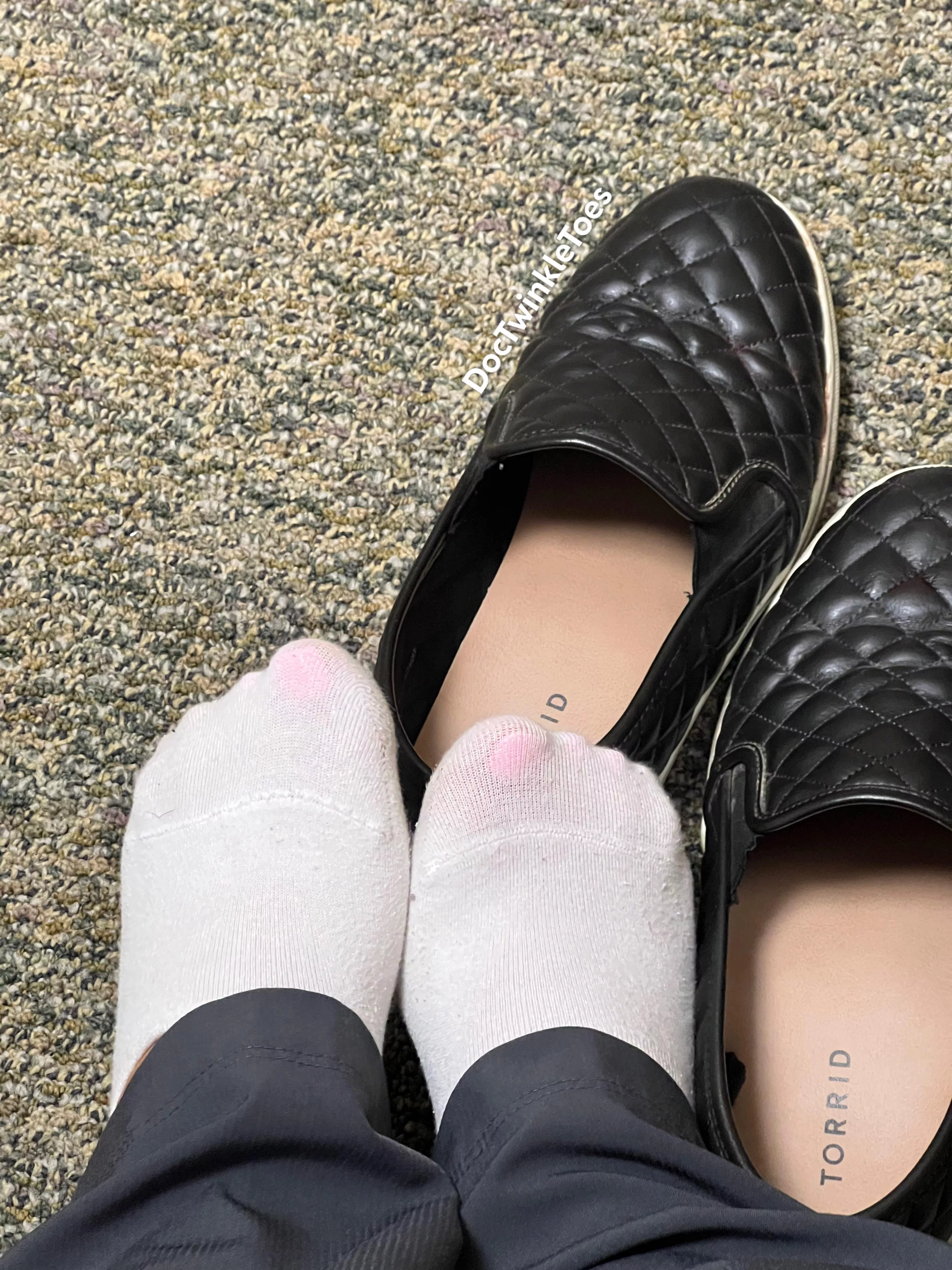 Smelly feet after working all day… any takers?