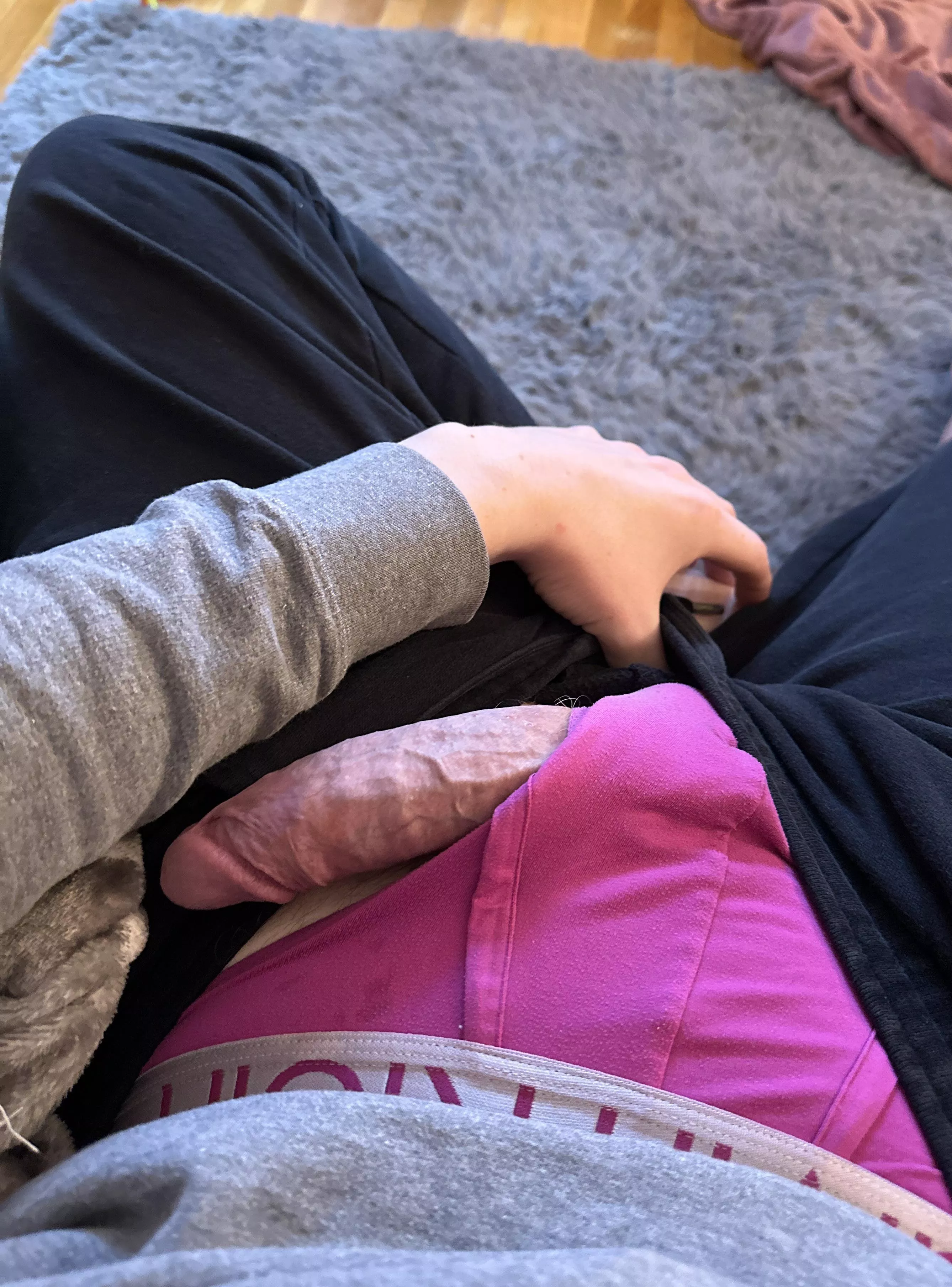 so hard it popped out