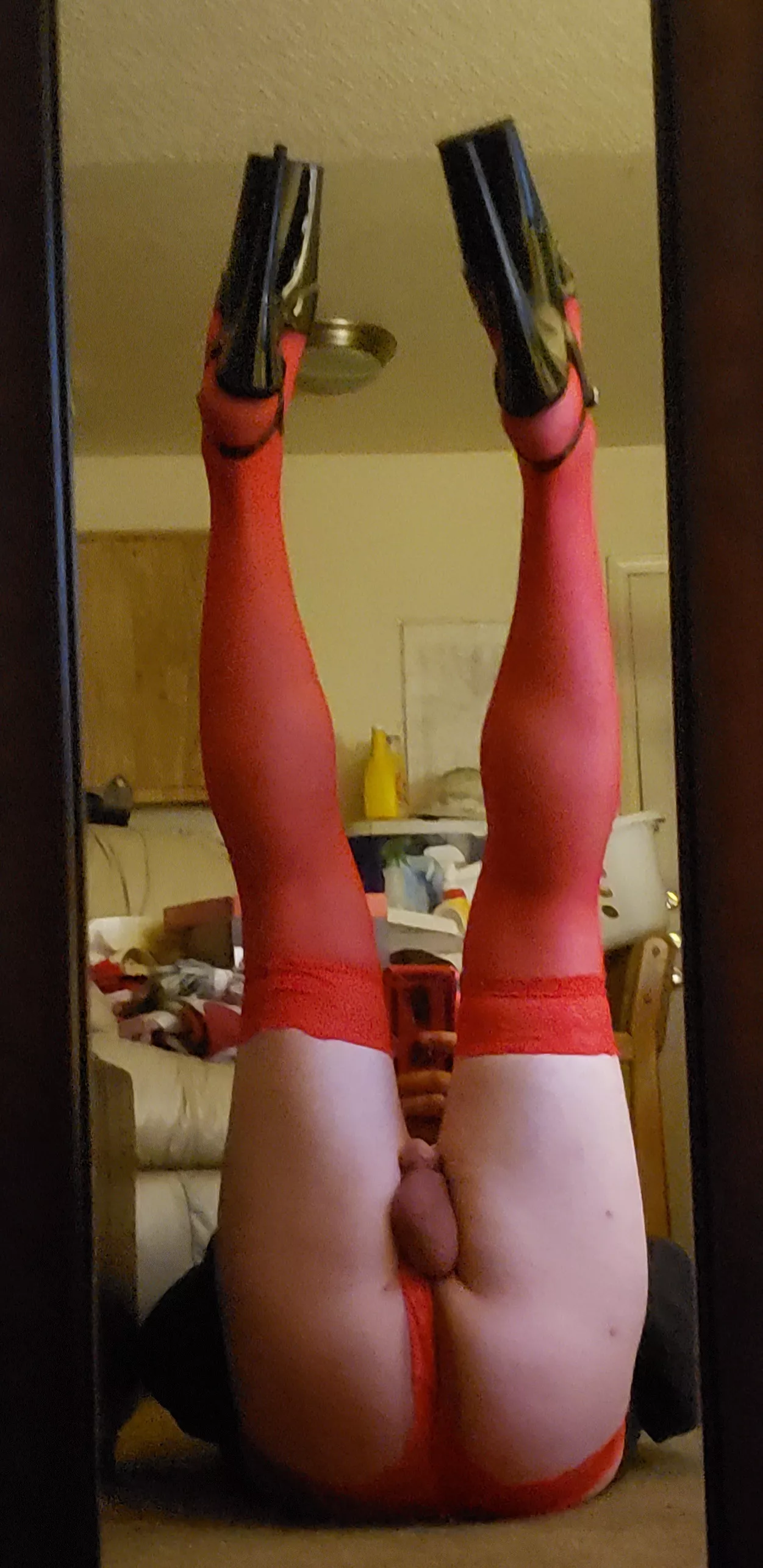 Throw my legs over your shoulders Throw my legs over your shoulders