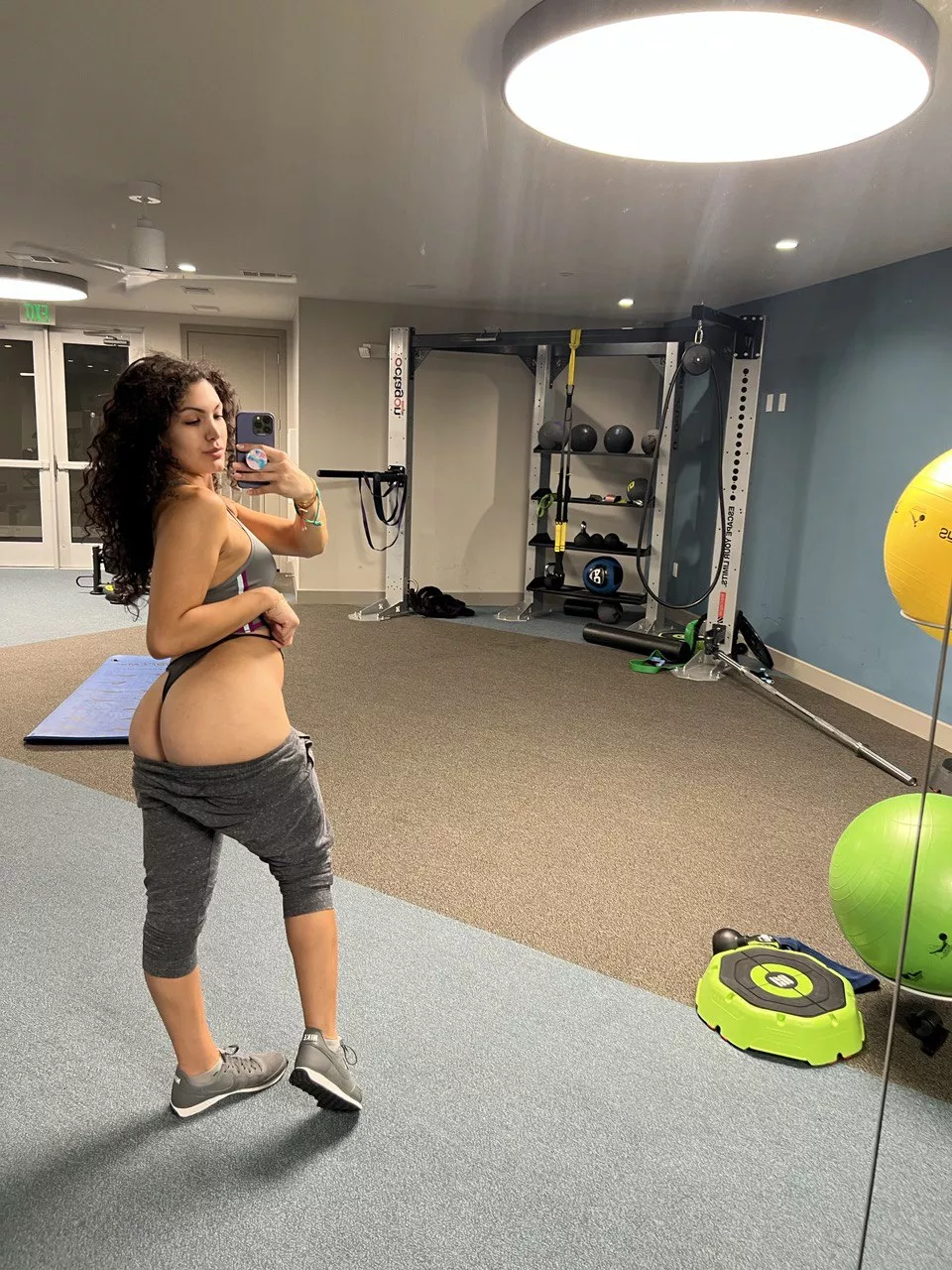 Wanna workout with me ?