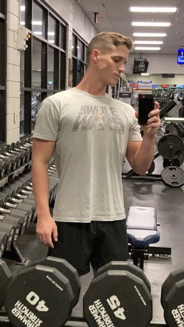 I’m just wanna be swole in all the right places