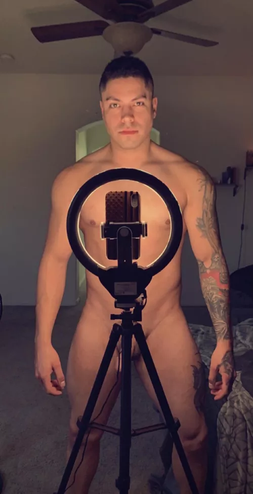 Lights, camera, action 😜