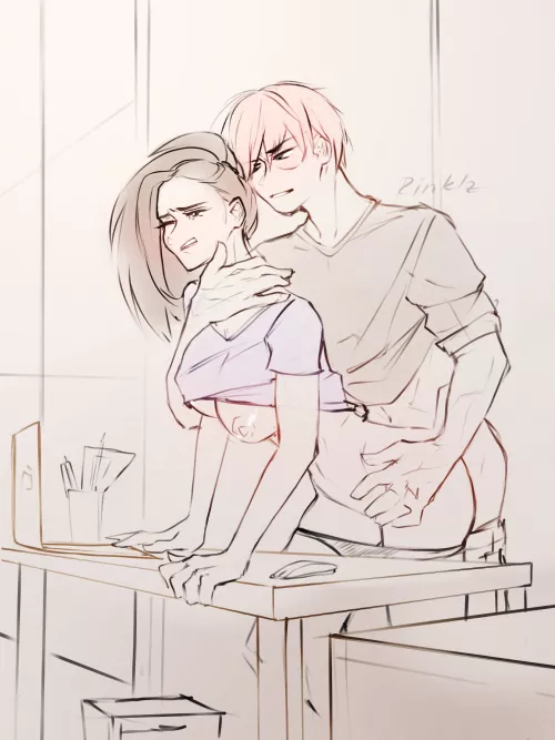 Momo does some multitasking (Rinklz)