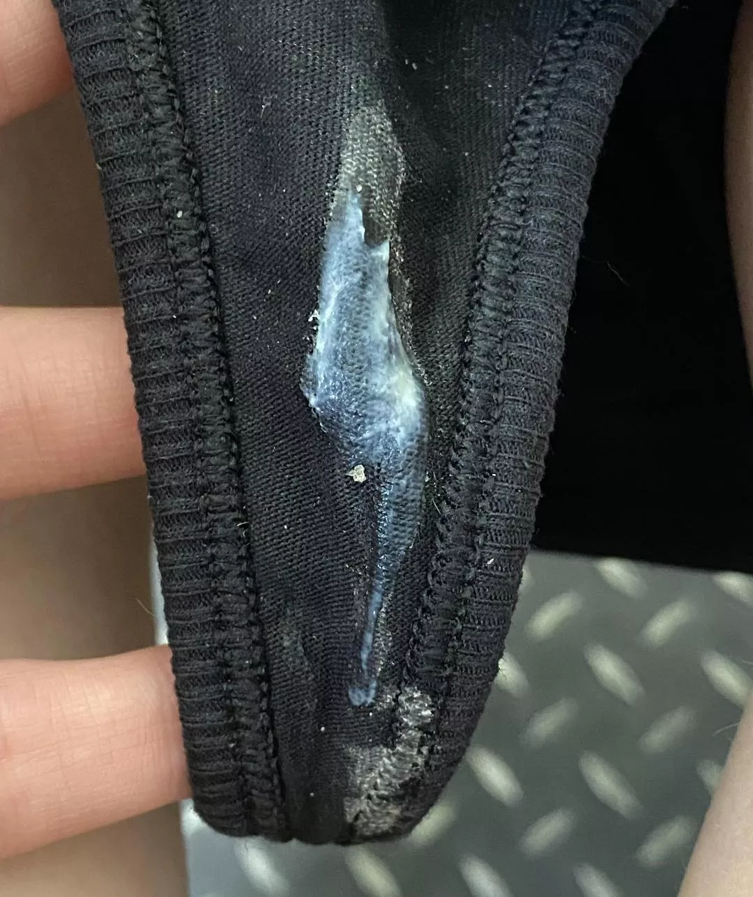 My gorgeous tight pussy gets soaked and creamy! So, my panties hold my aroma for a very long time! 🤤💦
