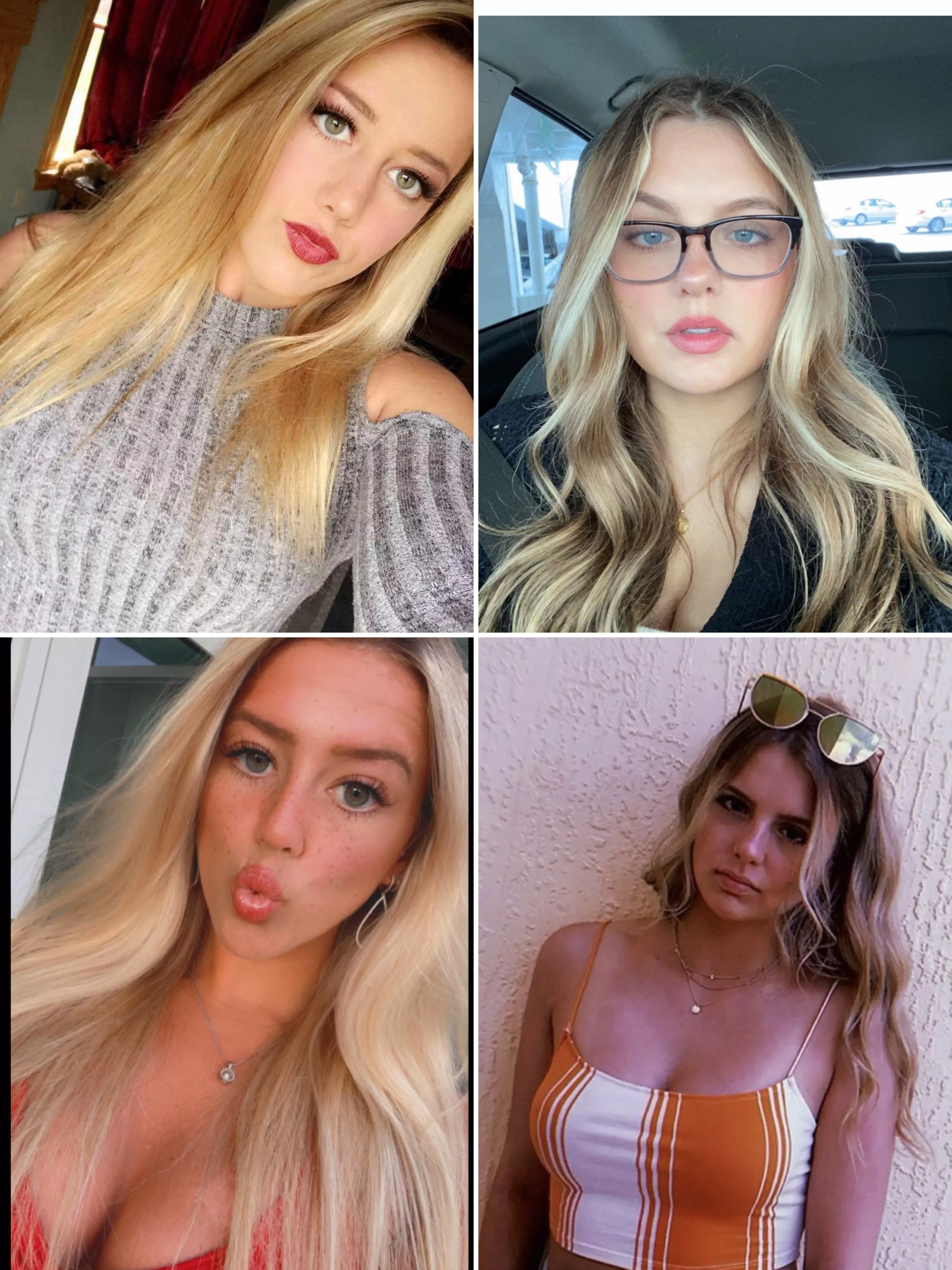 need my slut friend tribbed. have more non nudes and socials, let's chat about them