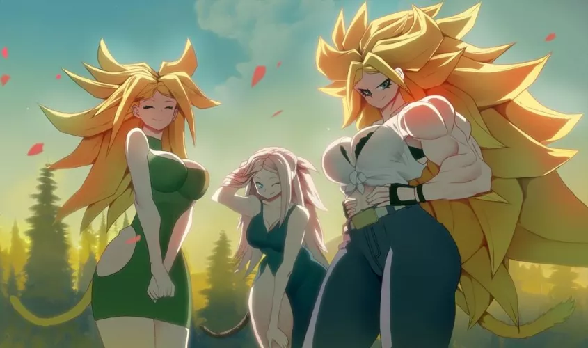 saiyan ladies (@ho_cbo) [Dragon Ball]