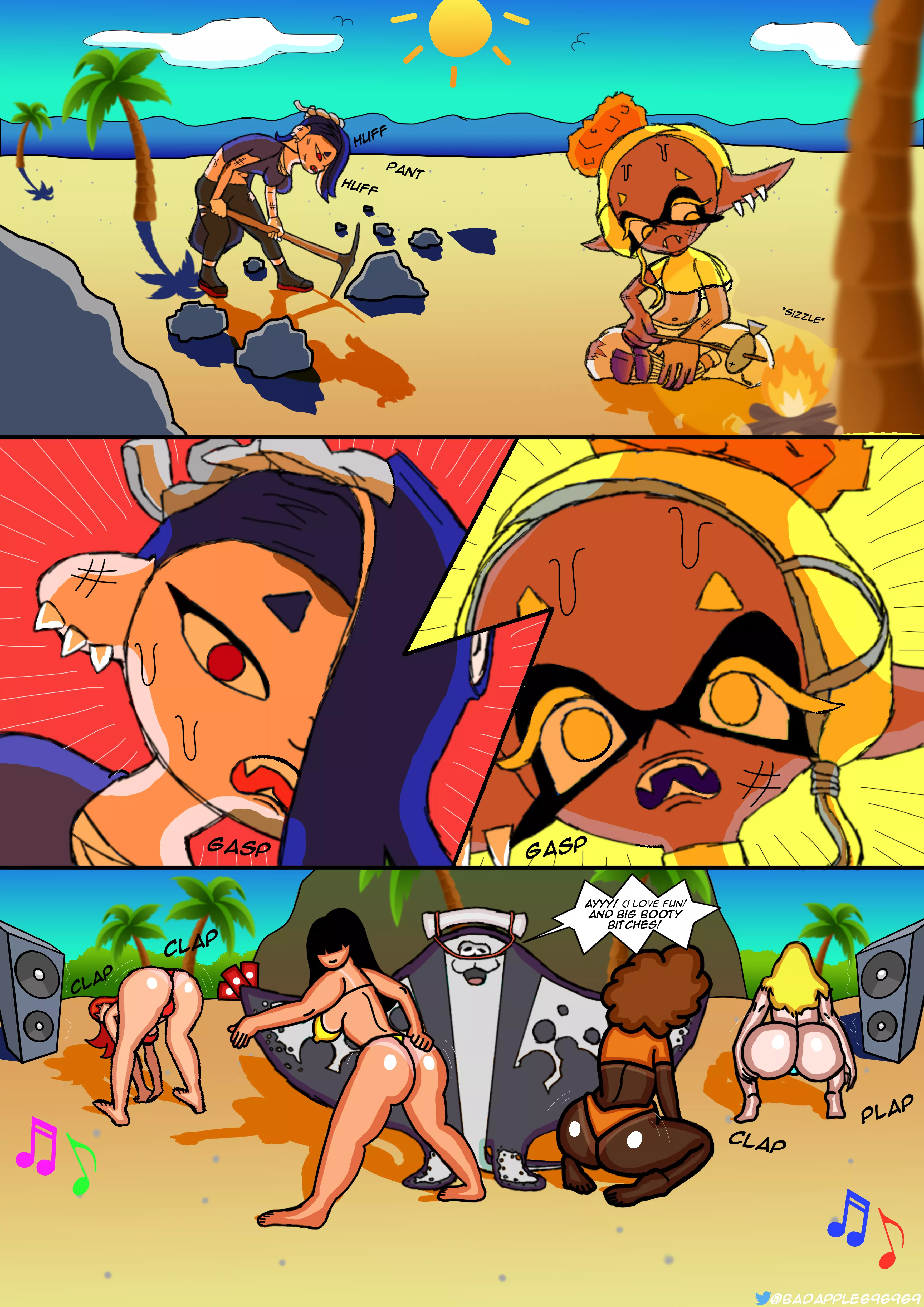 Team fun having fun (Badapple696969) [Splatoon 3]