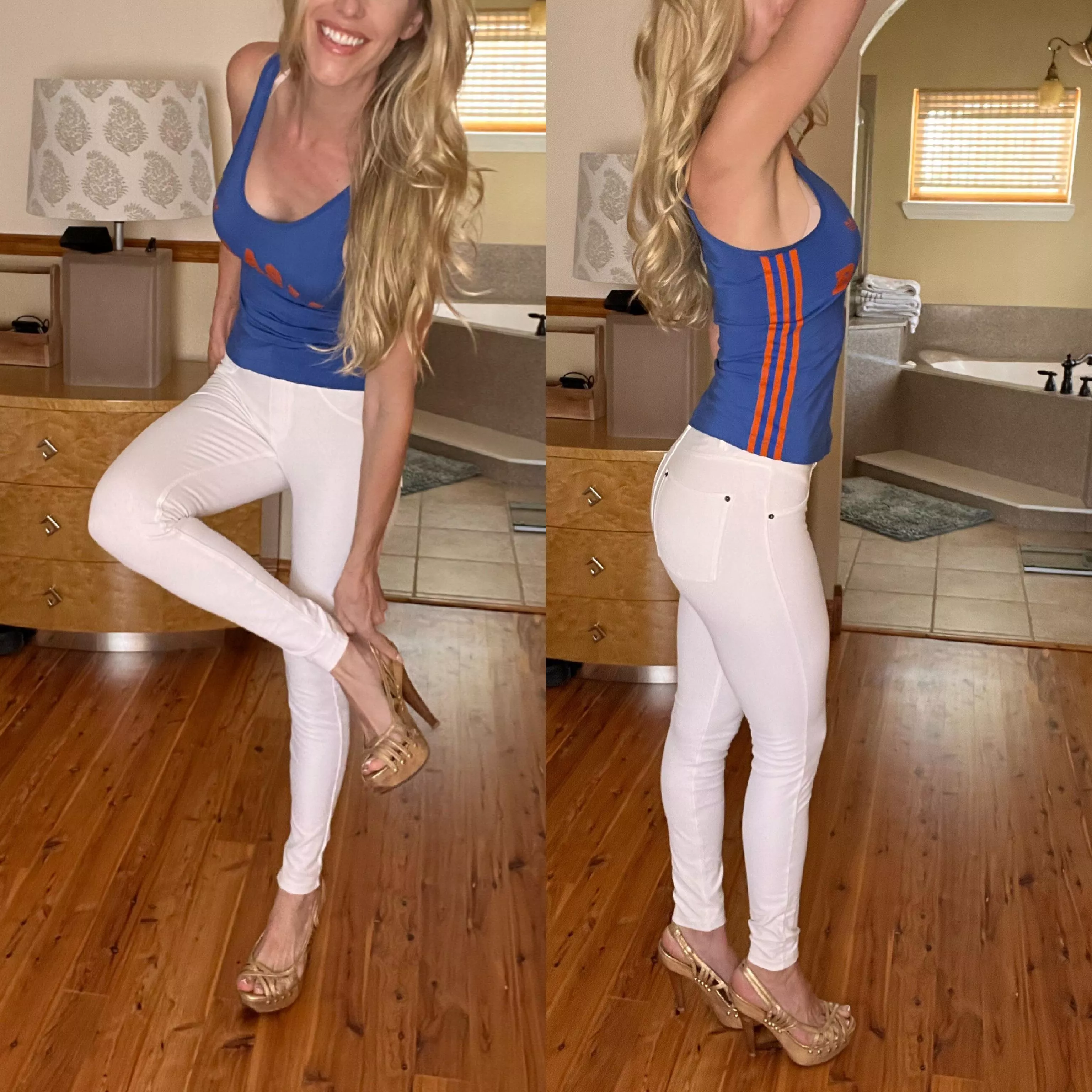 Tight and white and fit just right. Tight and white and fit just right.