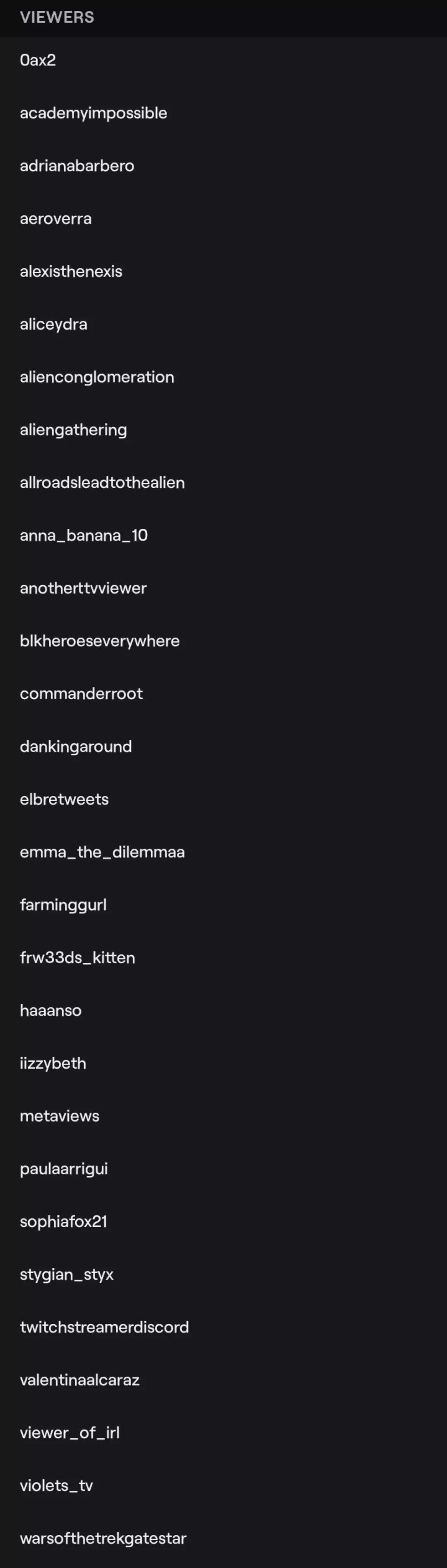 Too many bots on my channel without viewers.