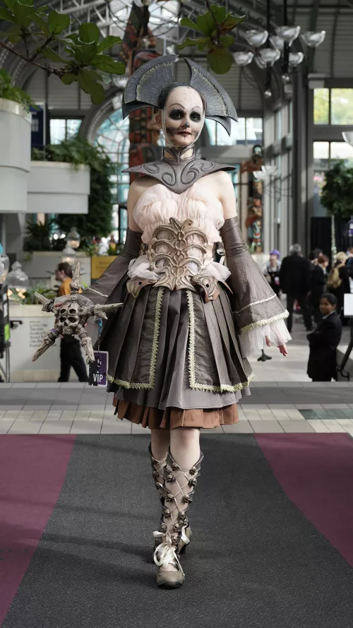 Cosplay of Muse of Bone by Valara Atran