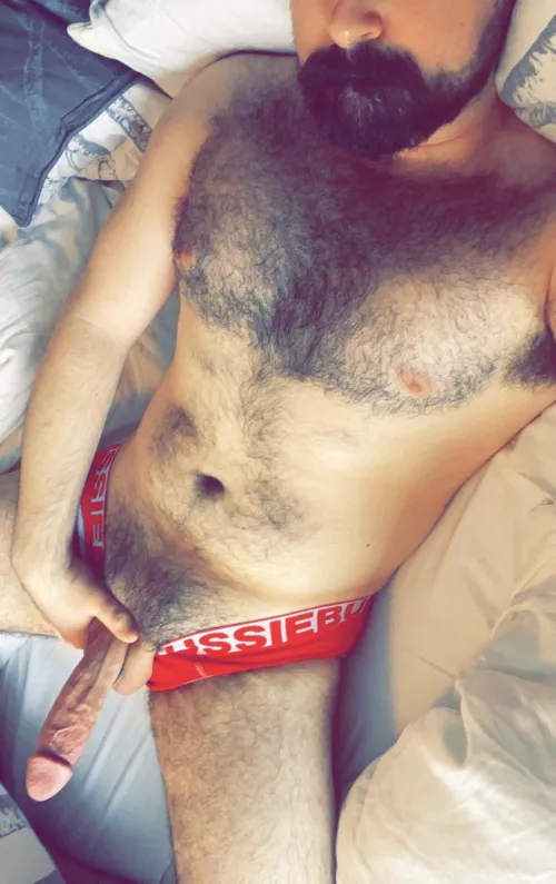 Don’t stop until your nose hits my bush