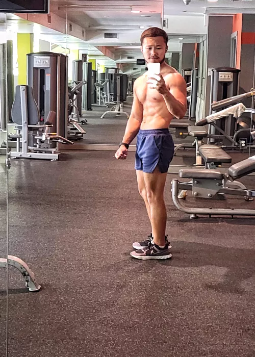 Getting the workout in even in another faraway land.