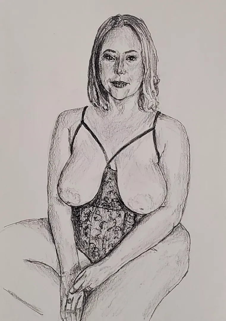 I was made into art! I love it. Credit in comments.
