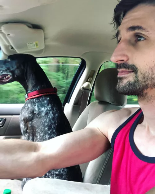 Morning bros. I promise I’m a very responsible driver…this one selfie as an exception…