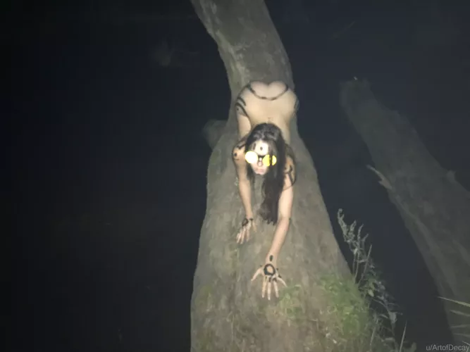 My bodypaint on Dirrtypawws