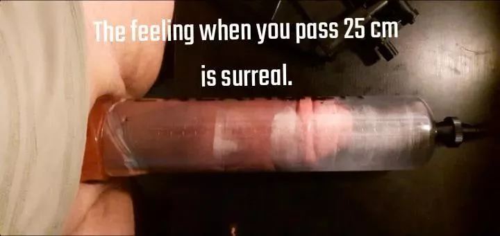 Passed 25 cm last night. Insane. 254mm. What's the record?!