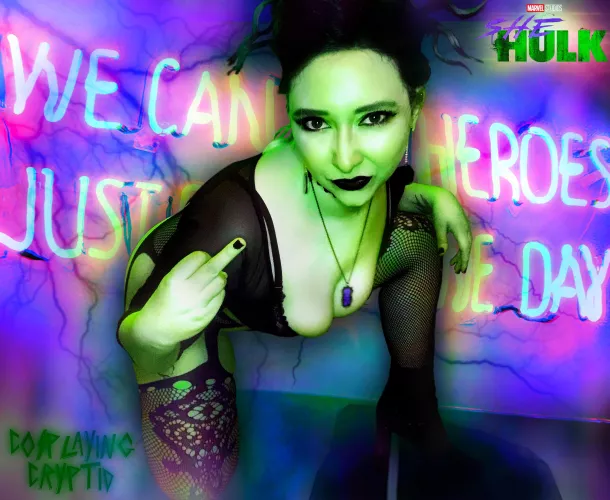 She-Hulk from Marvel by Cosplaying Cryptid [self]