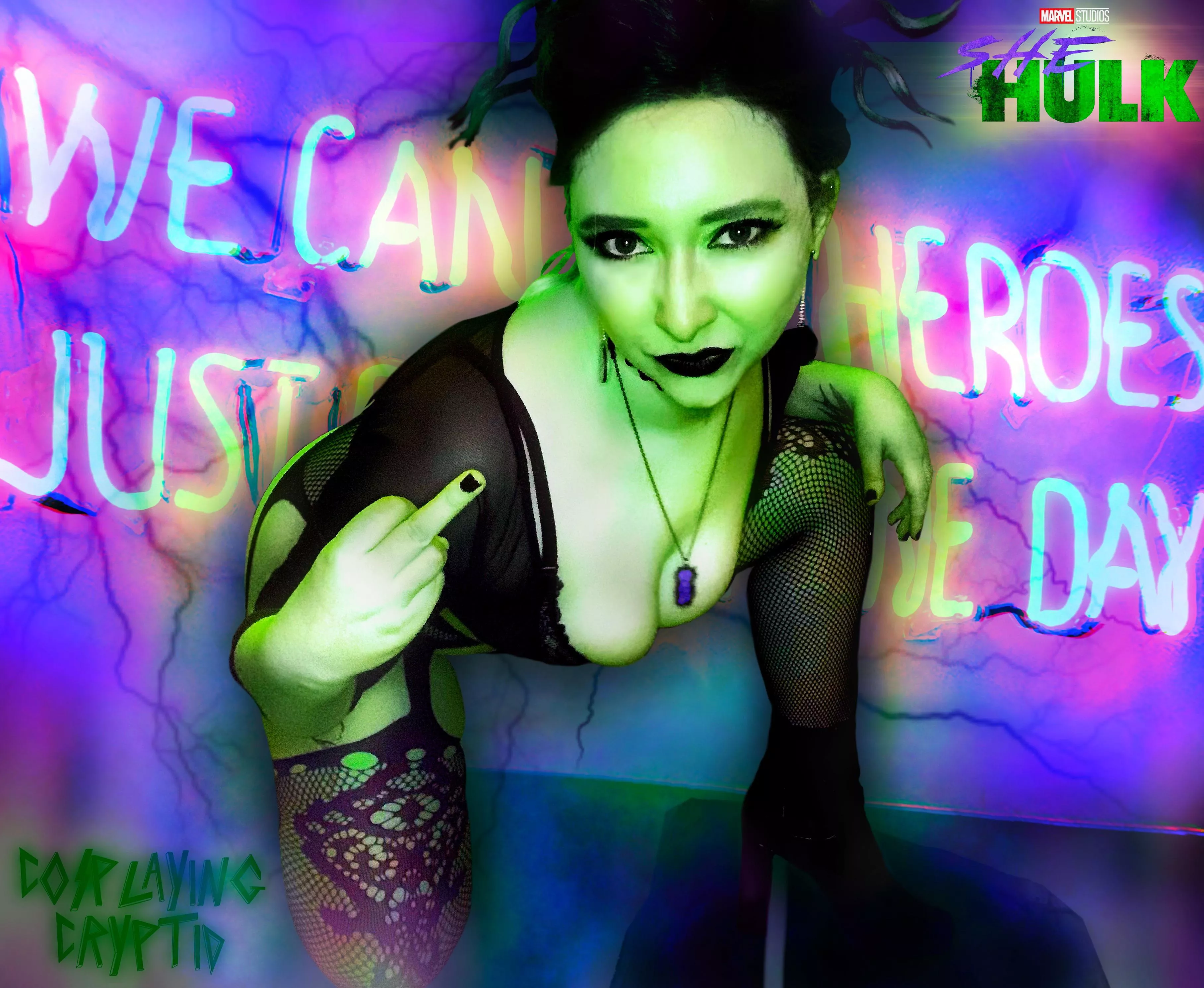 She-Hulk from Marvel by Cosplaying Cryptid [self]