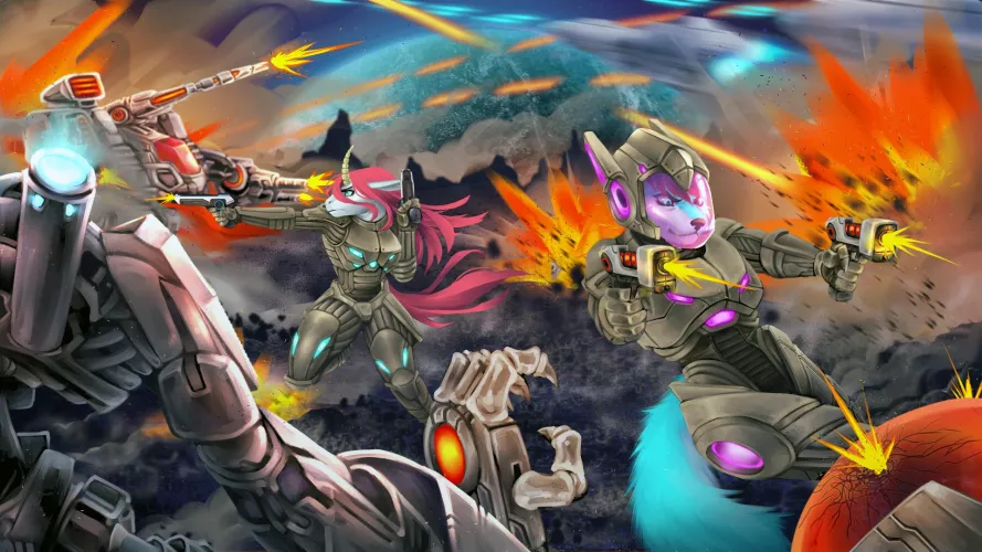 Wallpaper commission I've done for a client ^^